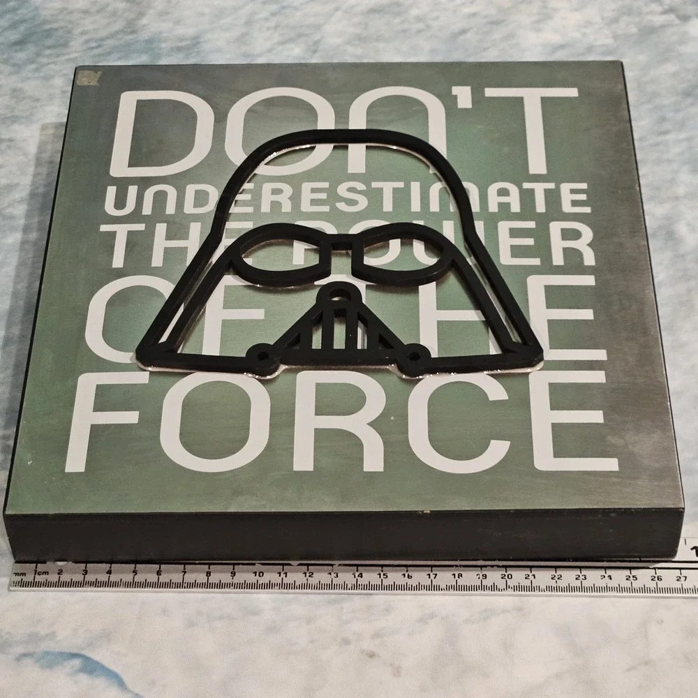 Hallmark Star Wars Darth Vader Don't Underestimate The Power Of The Force‎ Sign